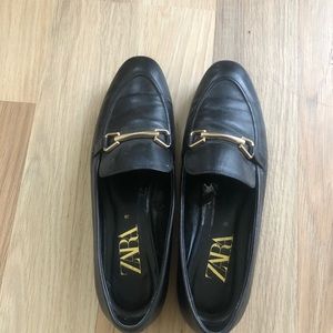 Zara loafers.